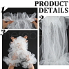 Lace Fabric Arm Sleeves AJEW-WH20009-46-6