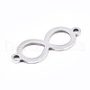 Non-Tarnish 201 Stainless Steel Link Connectors STAS-S110-113P-2