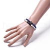 Stretch Bracelet Sets BJEW-JB05027-02-4