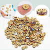 SOFPLATE 200Pcs 10 Colors Brass Rhinestone Spacer Beads RB-SP001-08B-6