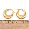 PVD Vacuum Plating 304 Stainless Steel Chunky Hoop Earrings for Women EJEW-F280-06E-G-3