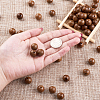 Wenge Wood Beads WOOD-TA0001-27-5