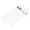 Handmade Glass Drinking Straws AJEW-A067-03-1