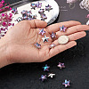 K9 Glass Rhinestone Charms X-GLAA-TA001-007-7