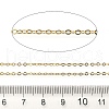 Rack Plating Brass Cable Chains CHC-M001-04G-02-2