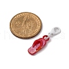Flip Flops Acrylic Pendant Decorations HJEW-JM03463-3