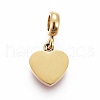 Ion Plating(IP) 304 Stainless Steel Enamel Charms STAS-F259-058G-C-2