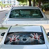 3D Transparent Car Back Rear Window Decal Vinyl Sticker Horror Monsters Zombie ST-F559-7