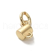 Mother's Day Brass Charms KK-H493-01G-14-2