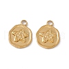Ion Plating(IP) 304 Stainless Steel Pendants STAS-K242-08G-2