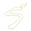 925 Sterling Silver Chain Necklace NJEW-A011-03B-G-1