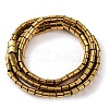 Electroplated Synthetic Non-magnetic Hematite Beads Strands G-Q174-01B-3