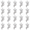 SUNNYCLUE 100Pcs Tibetan Style Alloy Pendants TIBE-SC0009-29-1