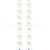 Transparent Glass Beads Strands GLAA-K070-01G-1
