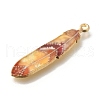 Alloy Enamel Pendants FIND-G078-34G-08-2