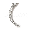 Brass Micro Pave Cubic Zirconia Pendants KK-I276-36P-1