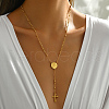 Vintage Stainless Steel Rosary Bead Necklaces CZ7871-4-1