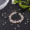 Olycraft 1 Strand Natural Rainbow Moonstone Beads Strands G-OC0005-37-5