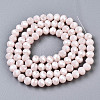 Electroplate Glass Beads Strands EGLA-A034-P2mm-A08-3