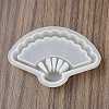 Fan Pendant DIY Silhouette Silicone Molds DIY-Z040-01D-3