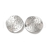 Non-Tarnish 304 Stainless Steel Pendants STAS-L020-014B-P-1