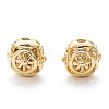 Alloy Hollow Beads PALLOY-P238-17G-RS-2