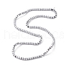 Electroplate Non-magnetic Synthetic Hematite Beads Strands X-G-J172-3x3mm-02-2