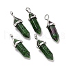 Natural Ruby in Zoisite Pendants G-K329-47P-1