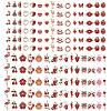 60Pcs 30 Styles Alloy Enamel Pendants ENAM-LS0001-03LG-2