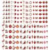 60Pcs 30 Styles Alloy Enamel Pendants ENAM-LS0001-03LG-2