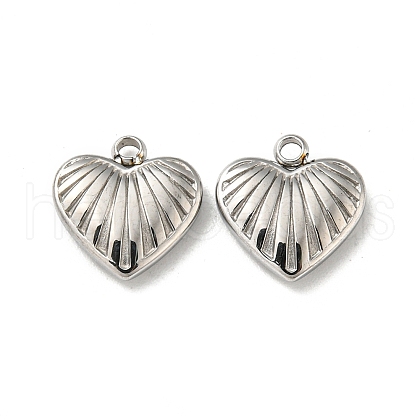 Non-Tarnish 304 Stainless Steel Charms STAS-L022-032P-1