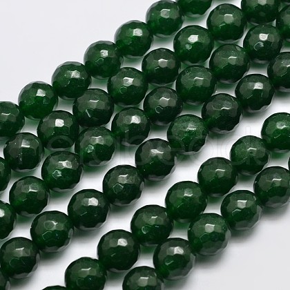 Natural Malaysia Jade Bead Strands G-A147-10mm-A07-1