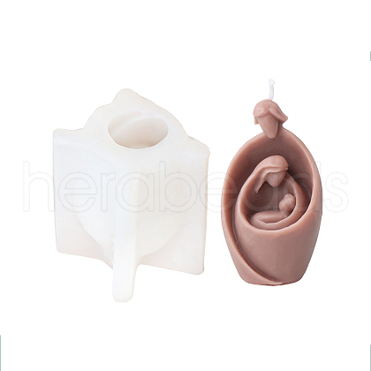 DIY Silicone Portrait Candle Molds RELI-PW0005-03B-1