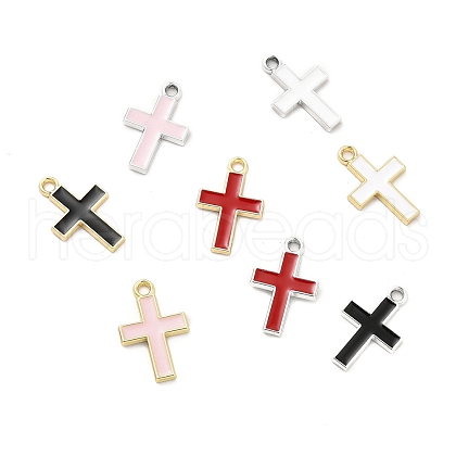 Alloy Enamel Pendants ENAM-E004-01-1