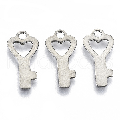Non-Tarnish 201 Stainless Steel Charms STAS-R116-013-1