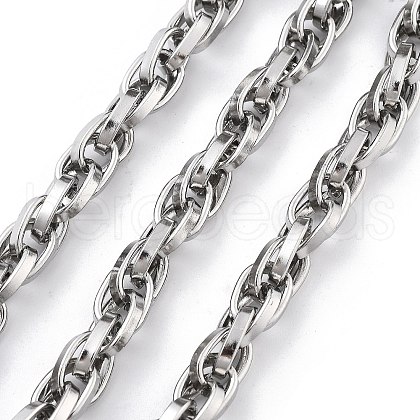 304 Stainless Steel Rope Chains CHS-U002-02P-1