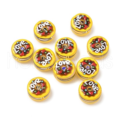 Handmade Lampwork Enamel Beads LAMP-U004-05A-02-1