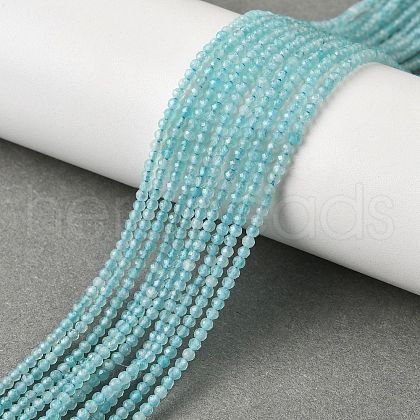 Natural Amazonite Beads Strands G-V001-A01-2mm-1