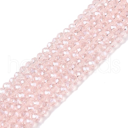 Electroplate Glass Beads Strands EGLA-A044-T2mm-A22-1