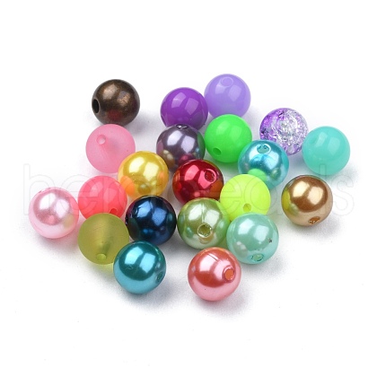 Acrylic Beads OACR-MSMC0001-02-10mm-1