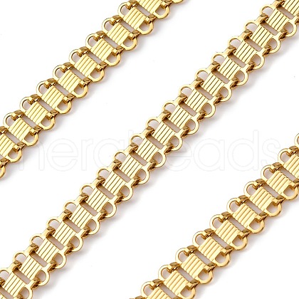 304 Stainless Steel Oval Link Chains CHS-B006-09G-1