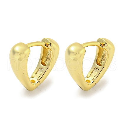 Brass Hoop Earrings EJEW-L211-010M-G-1