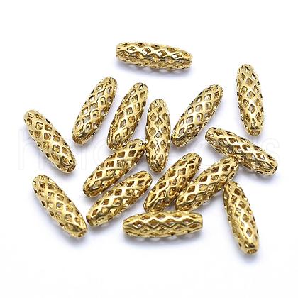 Brass Filigree Beads KK-A143-10C-RS-1
