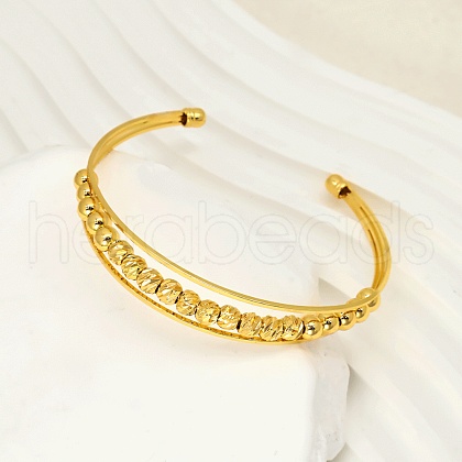 Adjustable Brass Cuff Bangles FG1256-2-1