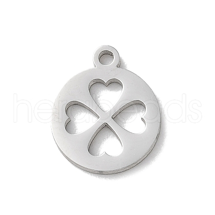 304 Stainless Steel Pendants STAS-L292-02P-1