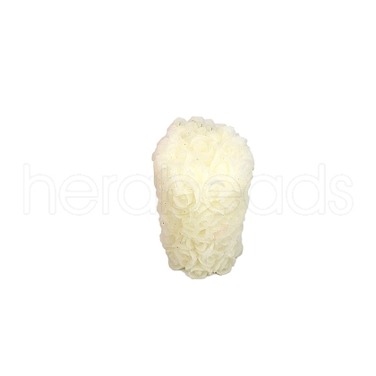 Rose Flower Pillar Candle Molds CAND-NH0001-01-1