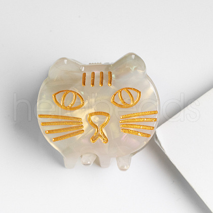 Cute Cat Shape Hair Claw Clip WG62904-04-1