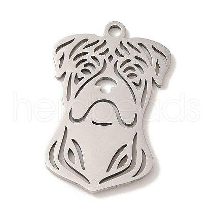 Non-Tarnish 201 Stainless Steel Pendants STAS-E217-21P-02-1