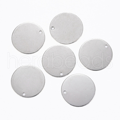 Tarnish Resistant 304 Stainless Steel Stamping Blank Tag Pendants STAS-H396-A-05P-1