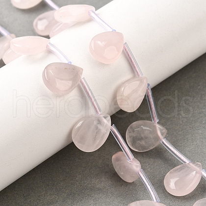 Natural Rose Quartz Beads Strands G-Q183-B09-01-1